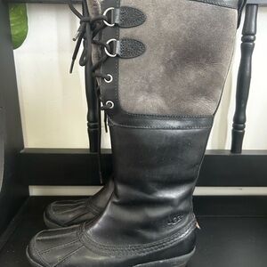 UGG Belcloud Tall Waterproof Duck Boots women’s (6.5)